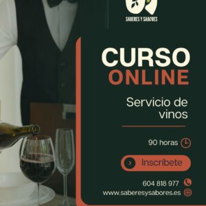 curso online servicio de vinos