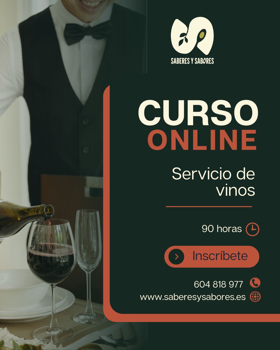curso online servicio de vinos